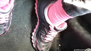 Follow Me Wearing Sweaty Socks & Sneakers