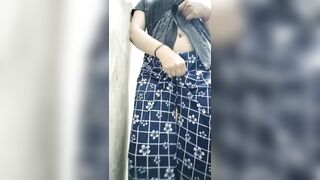 Indian Desi girl bath and fingering in her pussy hardly