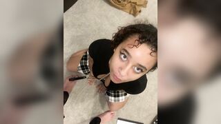 Teen College Student put in her place!