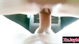 Jay fucking her BF M in a car
