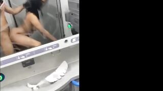 CoupleConspiracy Fuck in Train Toilet
