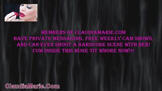 Kimmie Kaboom Wrecks Claudia Marie