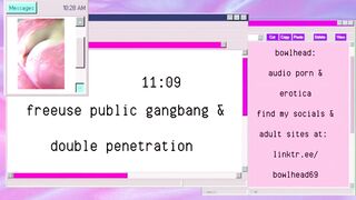 Audio SAMPLE: Freeuse Public Gangbang & Double Penetration