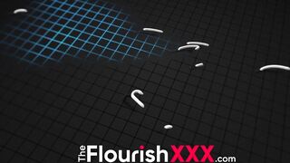 The Pros series by The Flourish XXX episode 4 featuring redhead pawg Lauren Phillips and massagebyblack