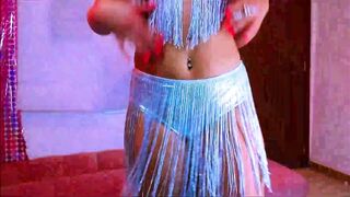 You're dreaming with the belly dancer