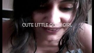 SeXoWiTcH - CUTE LITTLE GOTH GIRL Gives a nice cum in mouth blowjob