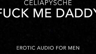 Fucking Myself For Daddy - Erotic Audio for Men