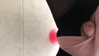 Fucking the cum out of my clit