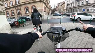 Bike Ride and Flashing though Budapest the Locals Loved It