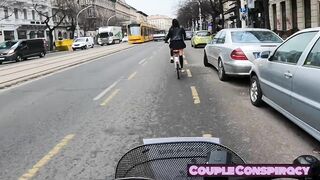 Bike Ride and Flashing though Budapest the Locals Loved It