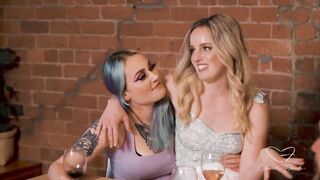 TEASER: Charlie invites her friends for dinner which ends up in a crazy group sex!