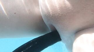 Underwater Double Ended dildo with camilla
