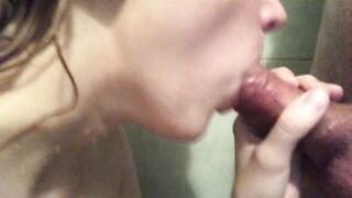 Nice blowjob with cum in mouth ( cim )
