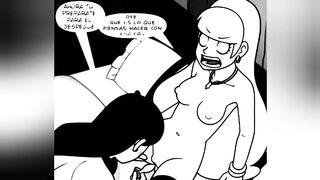 Dildo in my virgin ass for the first time - comic