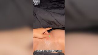 OnlyFans Masturbation Video Of Kaylin Wrenn Tight Pussy LEAKED!