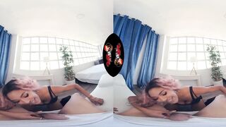 VRLatina - Busty Black Latina Tina Fire Sex VR
