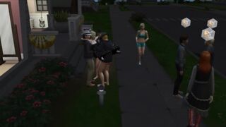 Porn Orgy! Sex with six in different positions | sims, 3d game