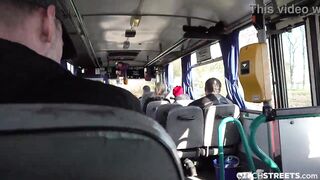 CzechStreets - Luxurious MILF fucked in a public bus