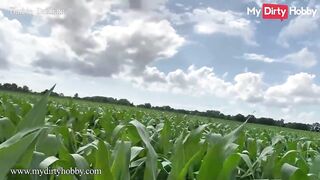 MyDirtyHobby - Slutty Teen Barbie_Brilliant Walks In The Corn Field Looking For A Nice Cock To Ride