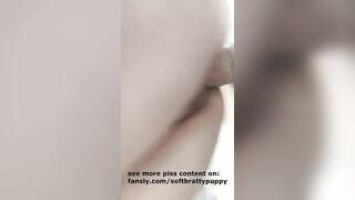 fucking my pussy and pissing inside my pussy
