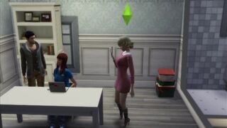 Mod RedAppleNet - a career in a sex company | sims 4 wicked