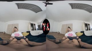 Vrlatina - Super Hot Blonde Latina VR Sex