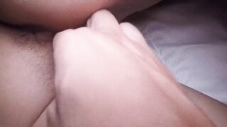 fucking my stepsister's pussy to a creampie