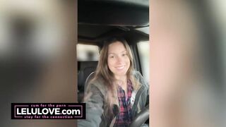 Babe rambles about personal life while driving big truck around town - Lelu Love