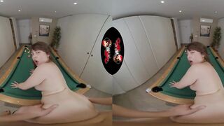 VRLatina - Huge Boob Spanish Hottie Pool Table Sex