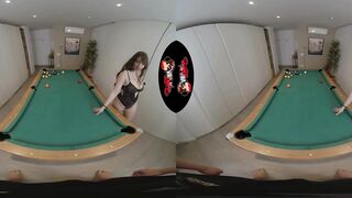 VRLatina - Huge Boob Spanish Hottie Pool Table Sex