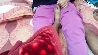 Tamil aunty massaging with feet mrsvanish