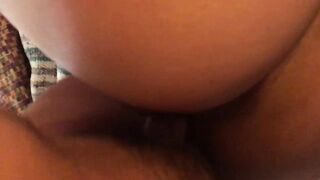 M getting a creampie for the first time on video
