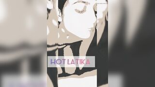 Horny Latika with cock Hindi dirty talking