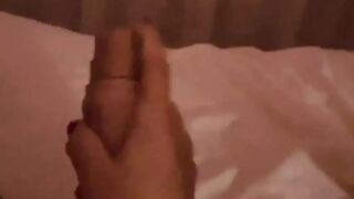 Girl's masturbation with a different dildo