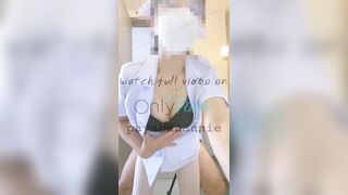 [Nurser Thai] payabanannie,พยาบาลโดนผู้ชายจากทินเดอร์(Tinder)เย็ดท่าหมาสุดเสียวในห้องน้ำ เสียงไทยEp3