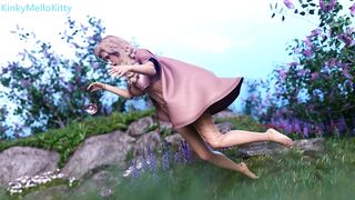 Super Hot Blonde Elf Blacked - Extreme Cum - Best 3D Hentai