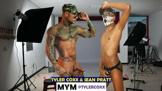Tyler Coxx Handjob Party With Sean Pratt During Photo Shoot (MYM TEASER)