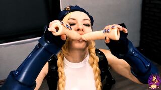 Street Fighter Cammy Destroying Her Ass untill Prolapse Cosplay Porn