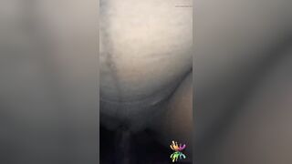 Watch the creampie squirt out her pussy in the end and mess up my camera