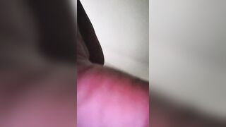 Sucking a huge cock in 69, shaking my big butt and wet pussy in his face