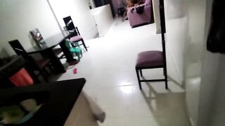 cuckold interracial voyeur threesome with my hubby filming being blacked by my lover while I masturbate my pussy