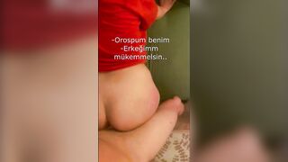 Beklenen POV Geldi - Liseliyi Sert Sikince Orgazm Oldu ve Sert Istedi - Turkish Amateur Konusmali