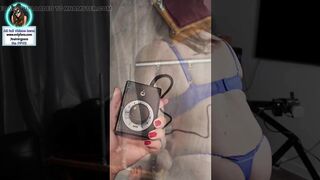 New Fucking Machine Demo on Slave Femdom Anal Training Pegging Stretching BDSM Bondage Milf Stepmom