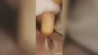 MILF Anal solo play