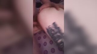 Ex-husband fills ex wifes pussy full of cum after making her pussy squirt