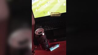 Submissive Real Girlfriend, used while Watching Real Madrid Vs Man City Game. PAWG Amateur Slave