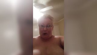 Granny FUcks BBC And Shows Off Her Huge Tits