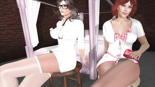 Two Fetish Nurses at Play
