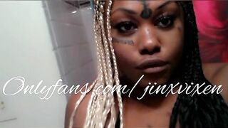 Big Titty Goth Ebony Tease | JINXVIXEN