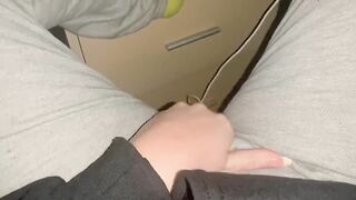 rubbing my pussy quietly